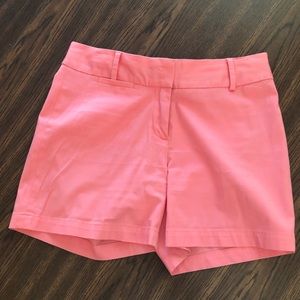 Talbots petite pink chino style shorts